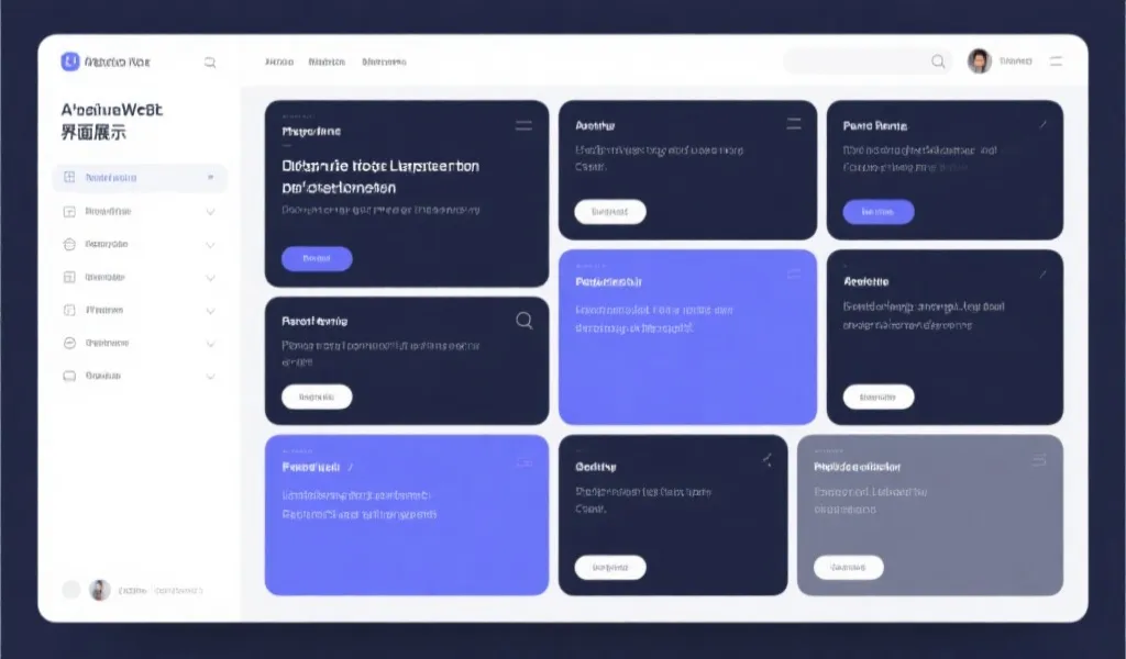 系统信息展示界面